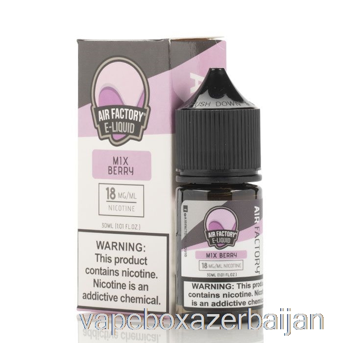 Vape Baku Mix Berry - Air Factory SALTS eLiquids - 30mL 18mg